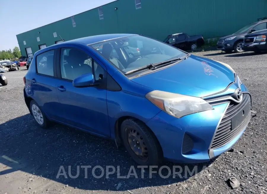 TOYOTA YARIS 2015 vin VNKKTUD31FA040206 from auto auction Copart