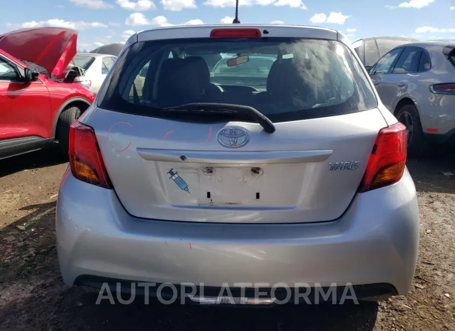 TOYOTA YARIS 2015 vin VNKKTUD31FA043798 from auto auction Copart