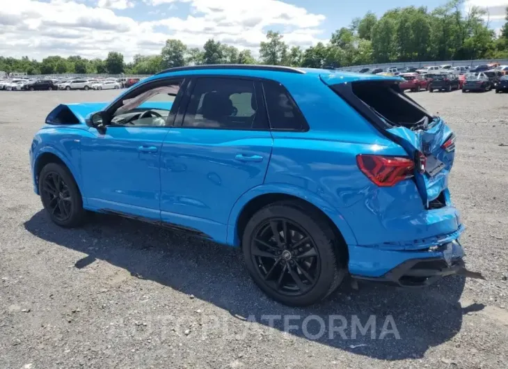 AUDI Q3 PREMIUM 2022 vin WA1EECF39N1128128 from auto auction Copart