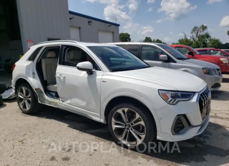 AUDI Q3 PRESTIG 2020 vin WA1FECF38L1107658 from auto auction Copart