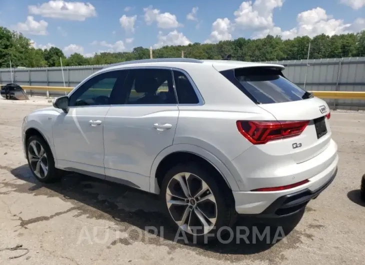 AUDI Q3 PRESTIG 2020 vin WA1FECF38L1107658 from auto auction Copart