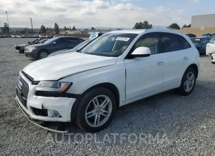 AUDI Q5 PREMIUM 2017 vin WA1L2AFPXHA058053 from auto auction Copart