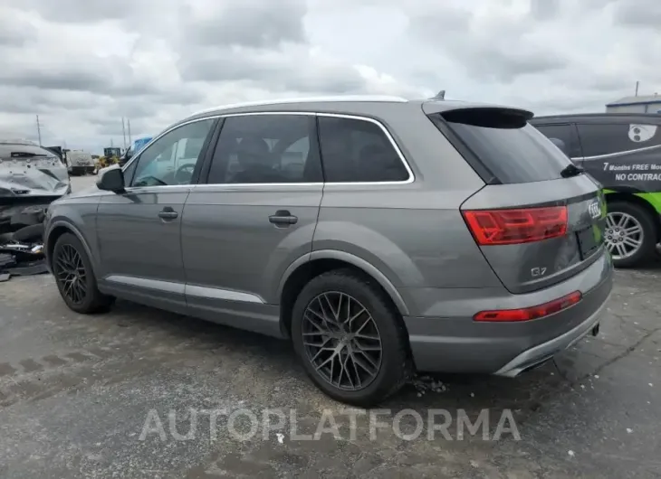 AUDI Q7 PRESTIG 2017 vin WA1VAAF71HD046285 from auto auction Copart