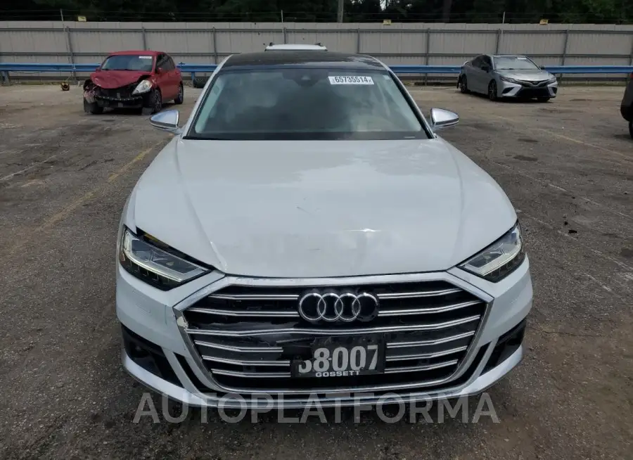 AUDI S8 2020 vin WAU8SAF83LN001423 from auto auction Copart