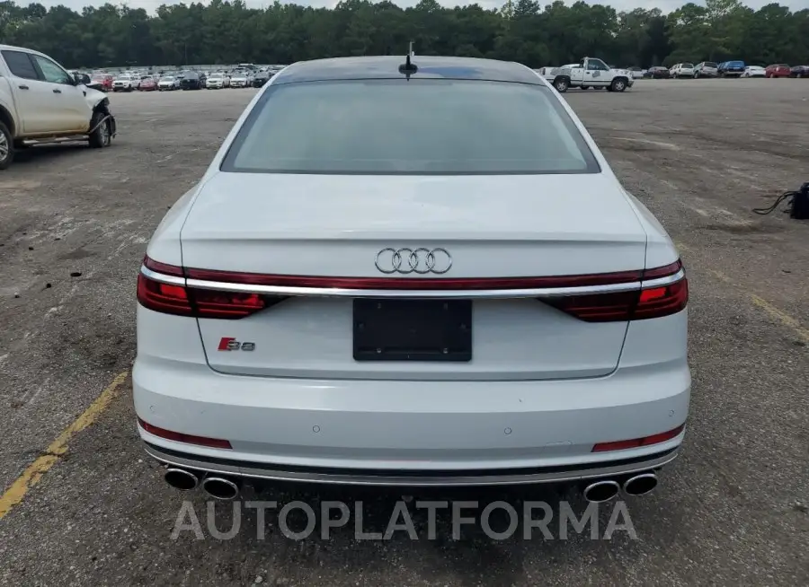 AUDI S8 2020 vin WAU8SAF83LN001423 from auto auction Copart