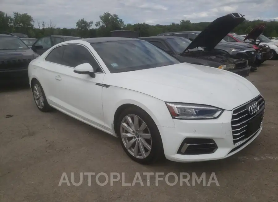 AUDI A5 PREMIUM 2018 vin WAUPNAF5XJA078593 from auto auction Copart