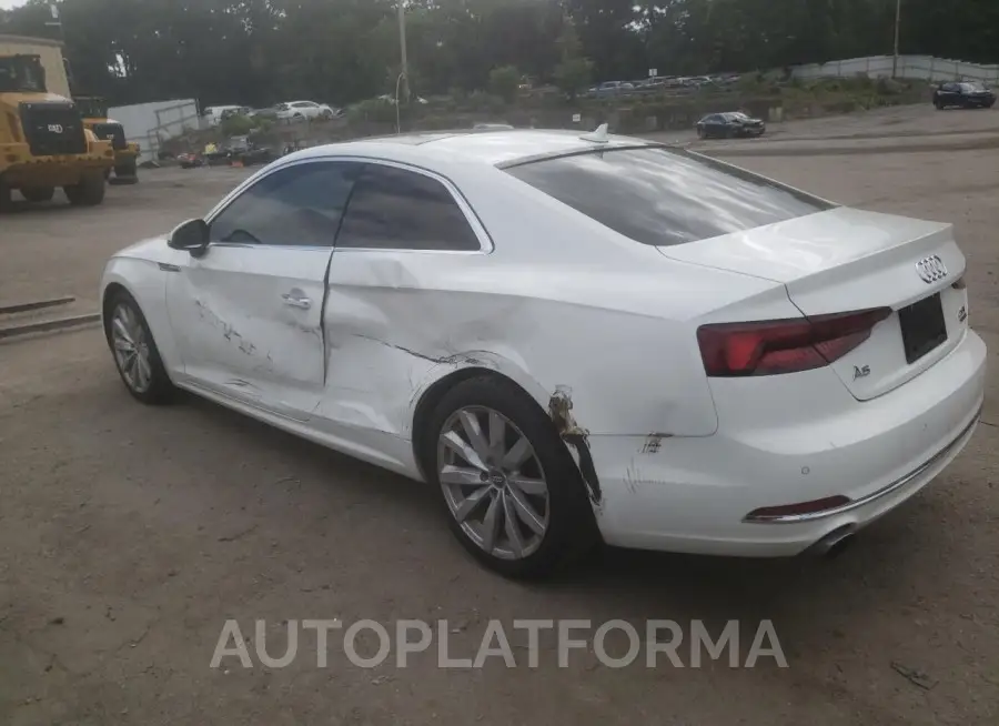 AUDI A5 PREMIUM 2018 vin WAUPNAF5XJA078593 from auto auction Copart