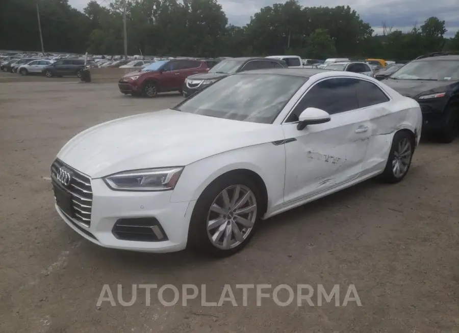 AUDI A5 PREMIUM 2018 vin WAUPNAF5XJA078593 from auto auction Copart