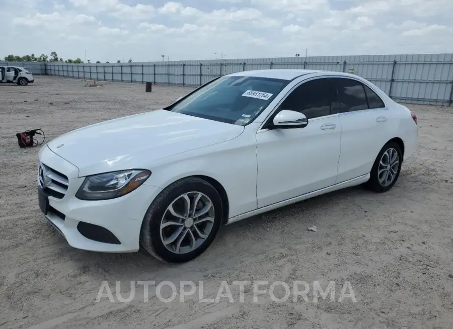 MERCEDES-BENZ C 300 2017 vin 55SWF4JB7HU191122 from auto auction Copart