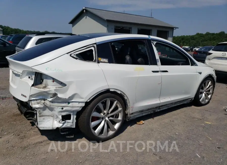 TESLA MODEL X 2016 vin 5YJXCBE40GF011296 from auto auction Copart