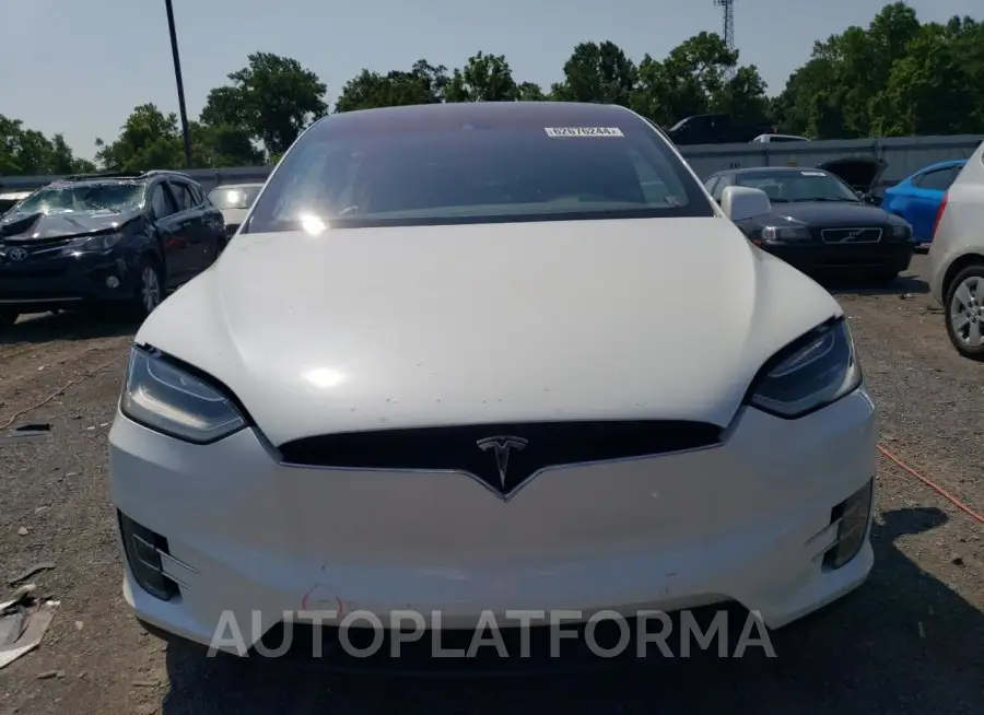 TESLA MODEL X 2016 vin 5YJXCBE40GF011296 from auto auction Copart