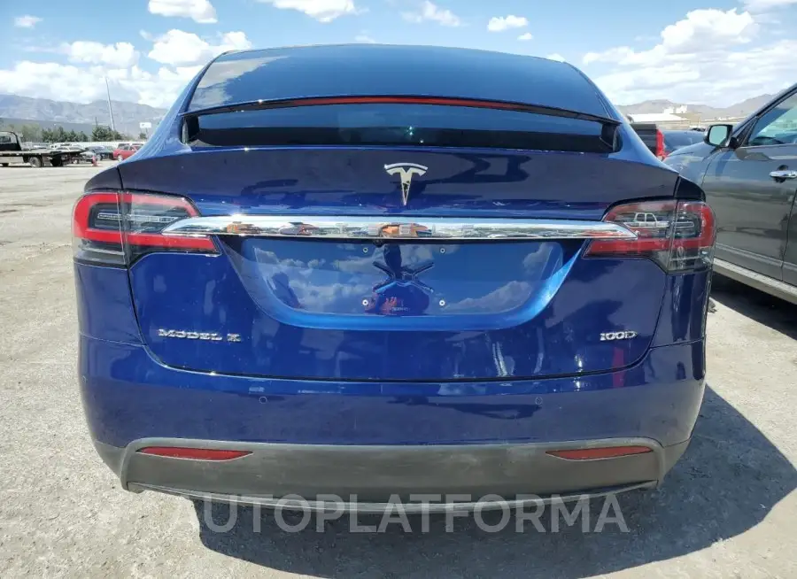 TESLA MODEL X 2017 vin 5YJXCDE2XHF066656 from auto auction Copart