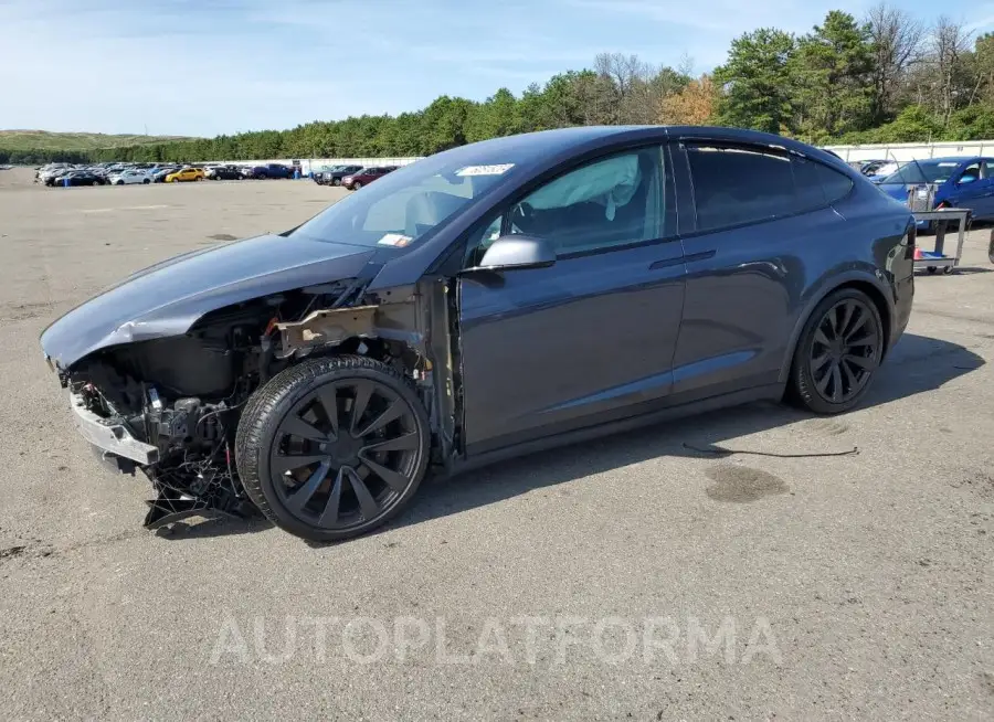 TESLA MODEL X 2022 vin 7SAXCAE50NF343807 from auto auction Copart