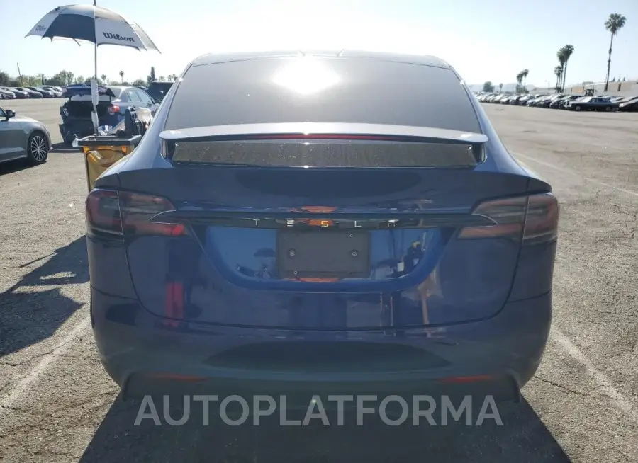 TESLA MODEL X 2023 vin 7SAXCAE57PF400037 from auto auction Copart