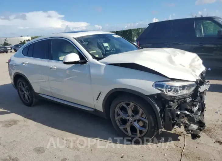 BMW X4 XDRIVE3 2021 vin 5UX2V1C02M9H22519 from auto auction Copart