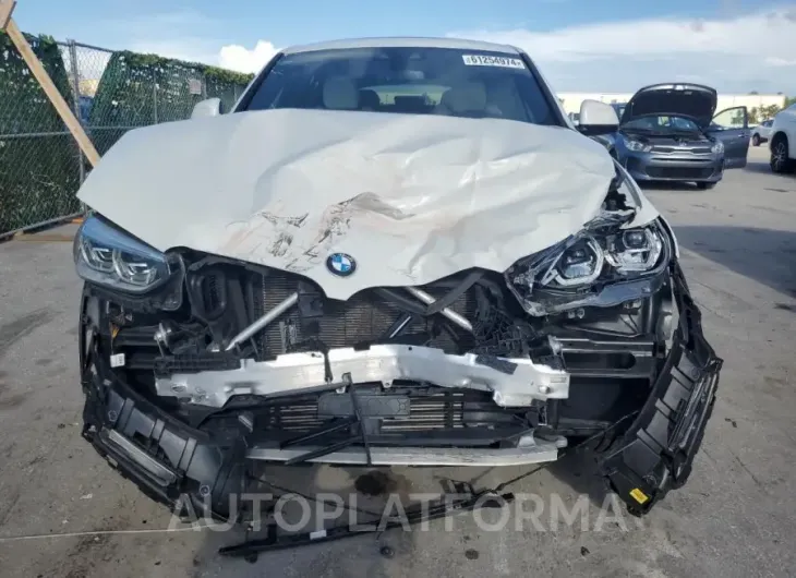 BMW X4 XDRIVE3 2021 vin 5UX2V1C02M9H22519 from auto auction Copart