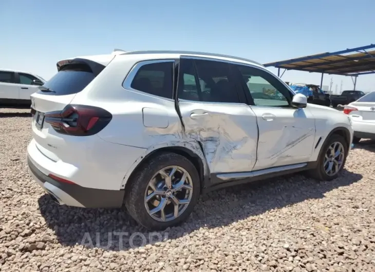 BMW X3 SDRIVE3 2022 vin 5UX43DP03N9N17221 from auto auction Copart