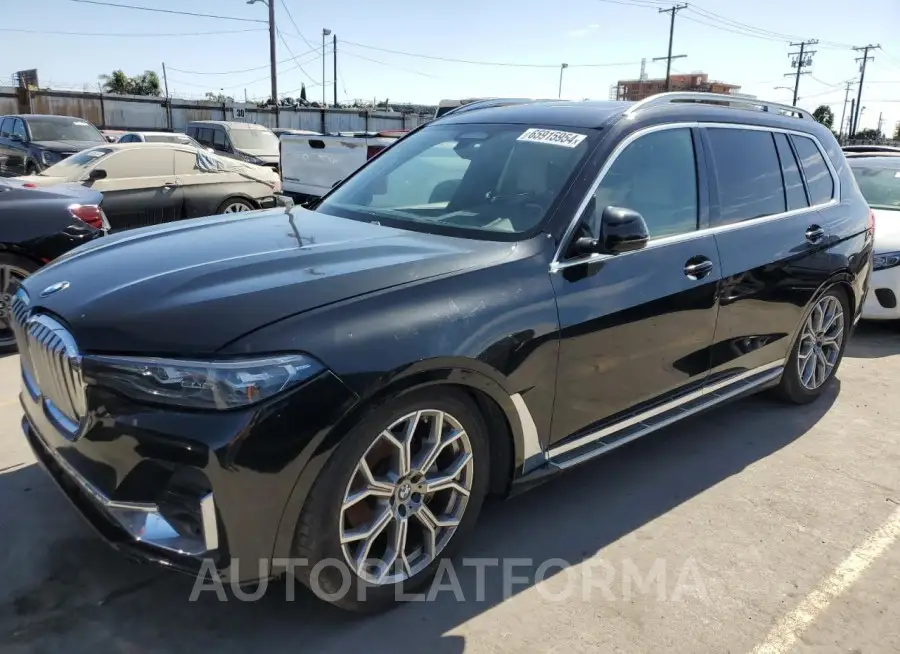 BMW X7 XDRIVE4 2022 vin 5UXCW2C00N9L17930 from auto auction Copart