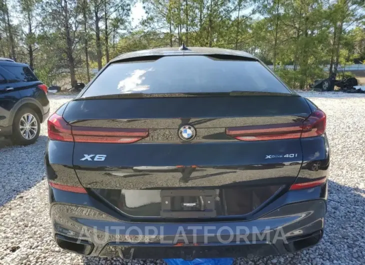 BMW X6 XDRIVE4 2022 vin 5UXCY6C03N9L54648 from auto auction Copart