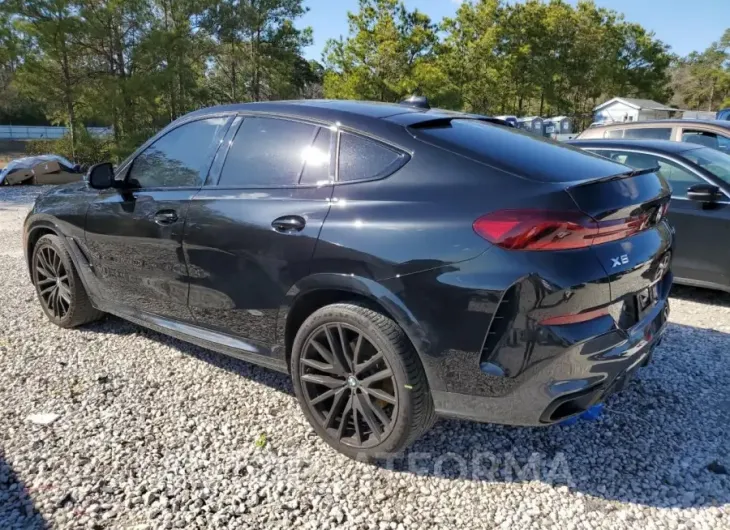 BMW X6 XDRIVE4 2022 vin 5UXCY6C03N9L54648 from auto auction Copart