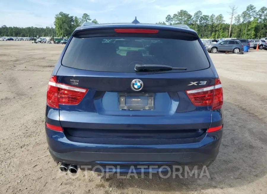 BMW X3 XDRIVE2 2016 vin 5UXWX9C59G0D88424 from auto auction Copart