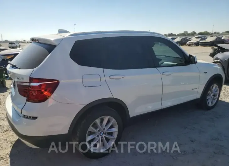 BMW X3 XDRIVE2 2015 vin 5UXWY3C5XF0E96396 from auto auction Copart