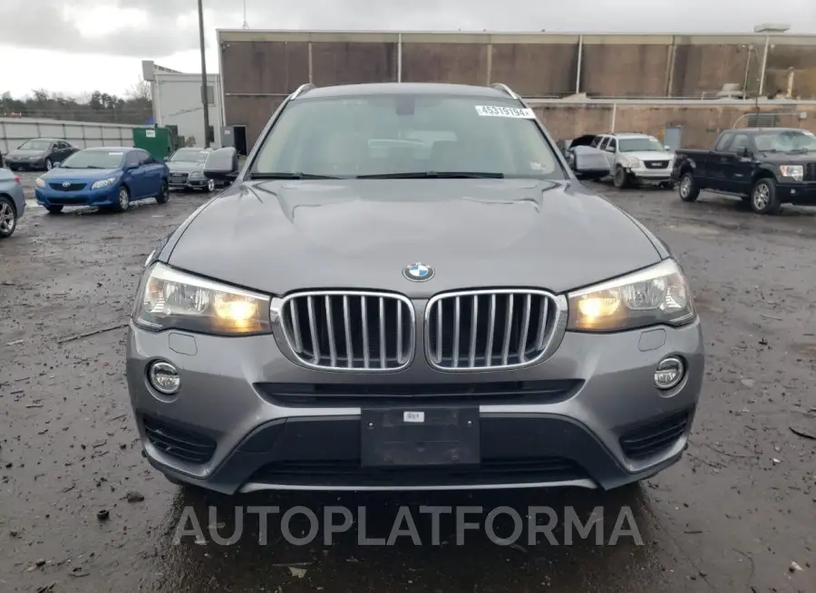 BMW X3 SDRIVE2 2016 vin 5UXWZ7C55G0R32431 from auto auction Copart