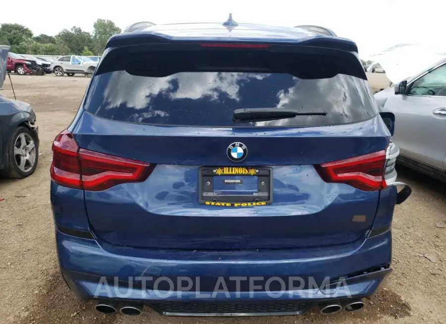 BMW X3 M COMPE 2020 vin 5YMTS0C07LLT10188 from auto auction Copart