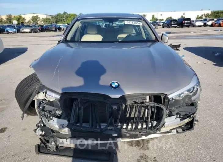 BMW 740 I 2018 vin WBA7E2C57JG743022 from auto auction Copart