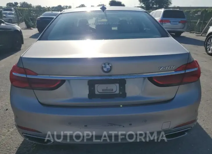 BMW 740 I 2018 vin WBA7E2C57JG743022 from auto auction Copart