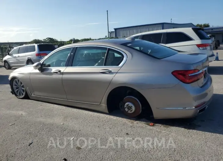 BMW 740 I 2018 vin WBA7E2C57JG743022 from auto auction Copart