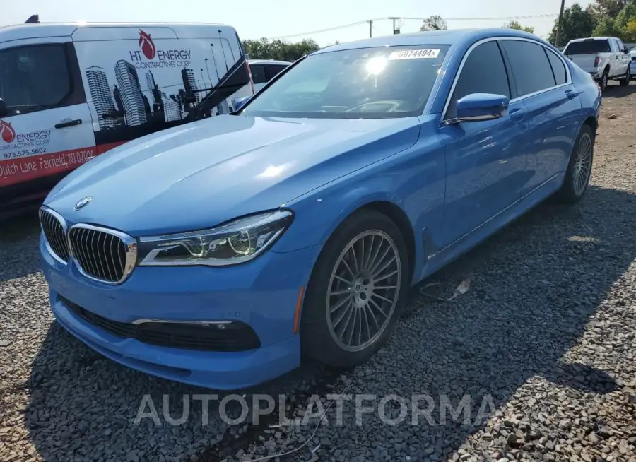 BMW 750 XI 2018 vin WBA7F2C54JG856438 from auto auction Copart