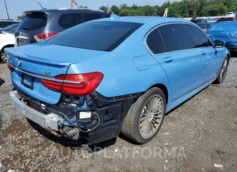 BMW 750 XI 2018 vin WBA7F2C54JG856438 from auto auction Copart