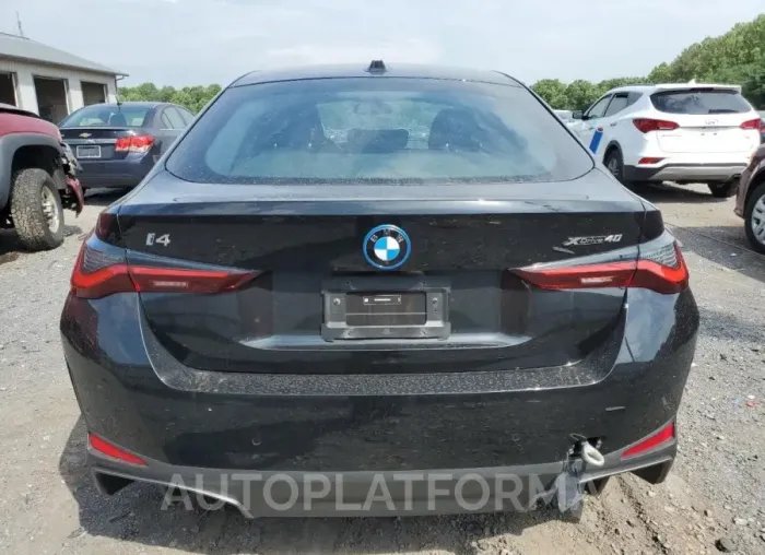 BMW I4 XDRIVE 2024 vin WBY83FB08RFR82492 from auto auction Copart