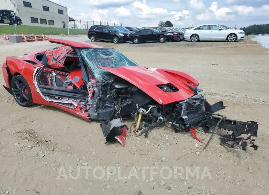 CHEVROLET CORVETTE S 2019 vin 1G1YB2D79K5121432 from auto auction Copart