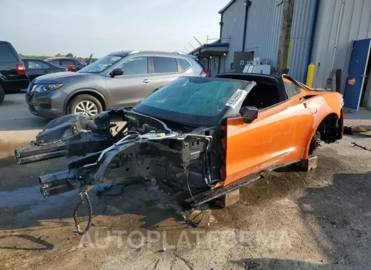 CHEVROLET CORVETTE 2018 vin 1G1YH2D77J5101483 from auto auction Copart