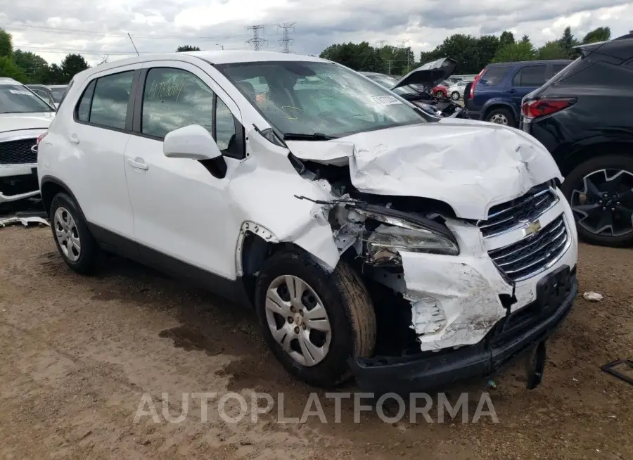 CHEVROLET TRAX LS 2015 vin 3GNCJKSB2FL219047 from auto auction Copart