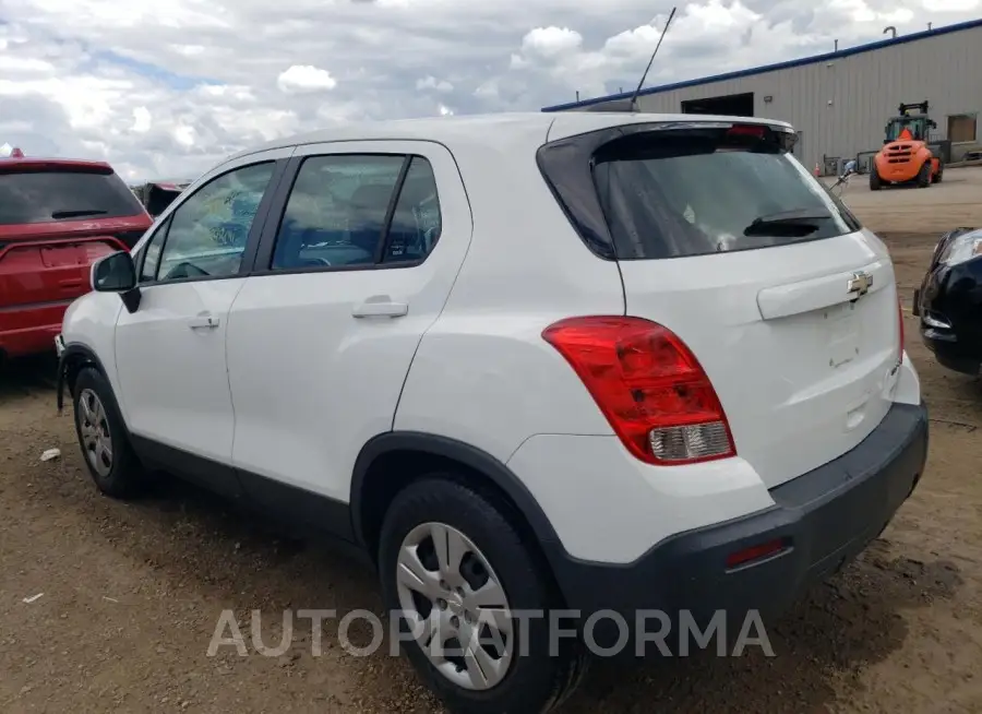 CHEVROLET TRAX LS 2015 vin 3GNCJKSB2FL219047 from auto auction Copart