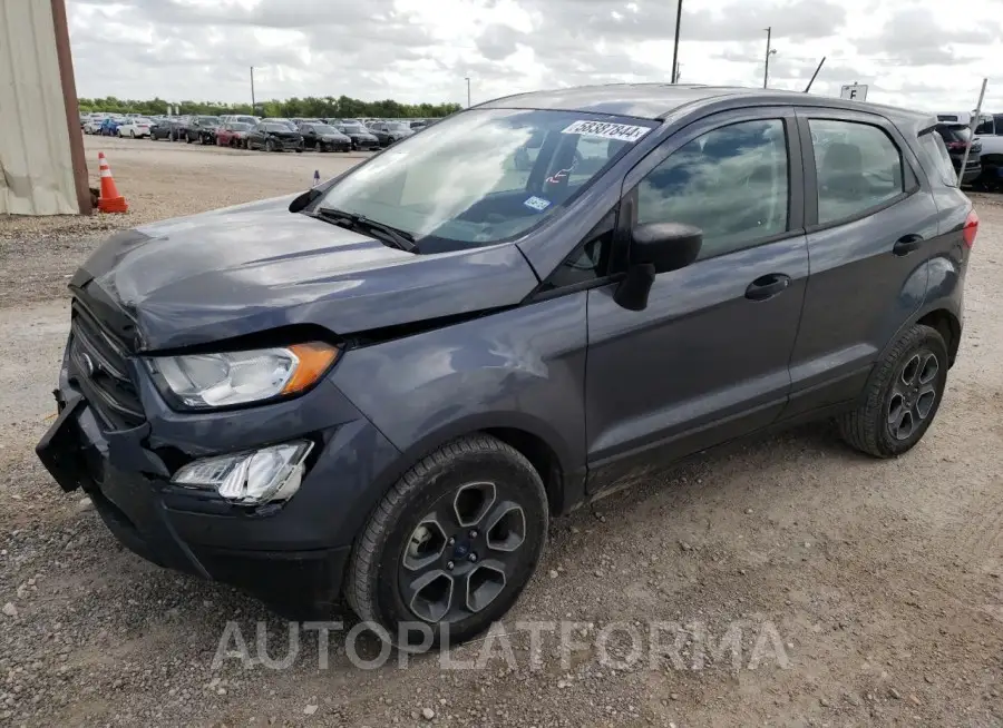 FORD ECOSPORT S 2018 vin MAJ3P1RE1JC244632 from auto auction Copart