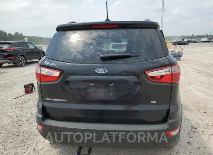 FORD ECOSPORT S 2021 vin MAJ3S2GE8MC444662 from auto auction Copart