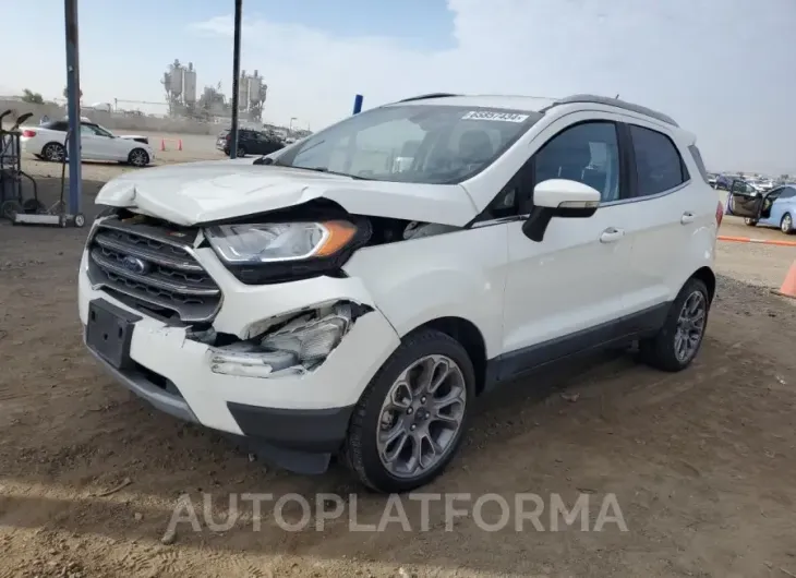 FORD ECOSPORT T 2019 vin MAJ3S2KE4KC276734 from auto auction Copart