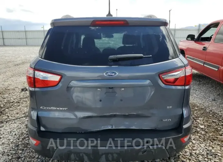 FORD ECOSPORT S 2018 vin MAJ6P1UL0JC232488 from auto auction Copart