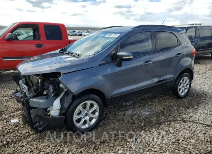 FORD ECOSPORT S 2018 vin MAJ6P1UL0JC232488 from auto auction Copart