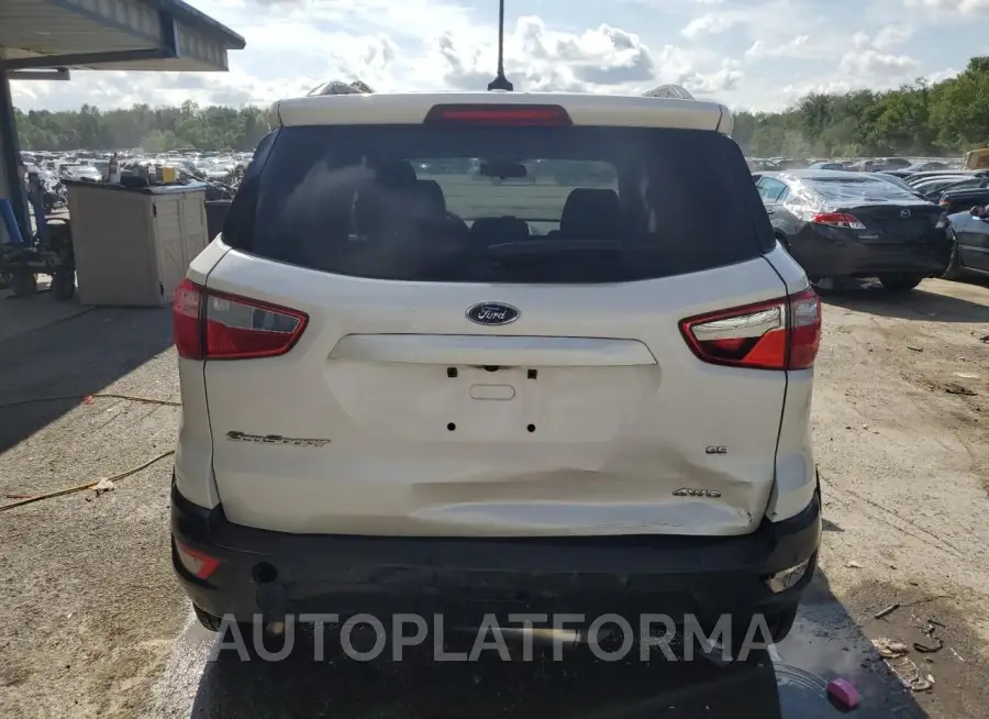 FORD ECOSPORT S 2018 vin MAJ6P1UL2JC174786 from auto auction Copart