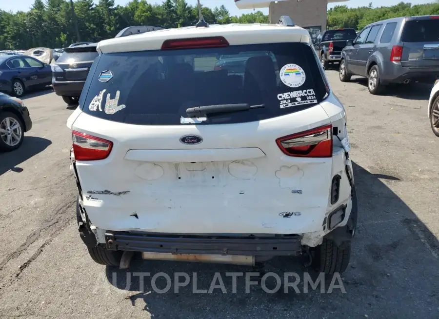 FORD ECOSPORT S 2018 vin MAJ6P1UL4JC223468 from auto auction Copart