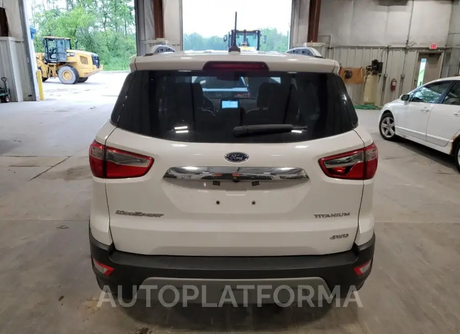 FORD ECOSPORT T 2018 vin MAJ6P1WL8JC249388 from auto auction Copart