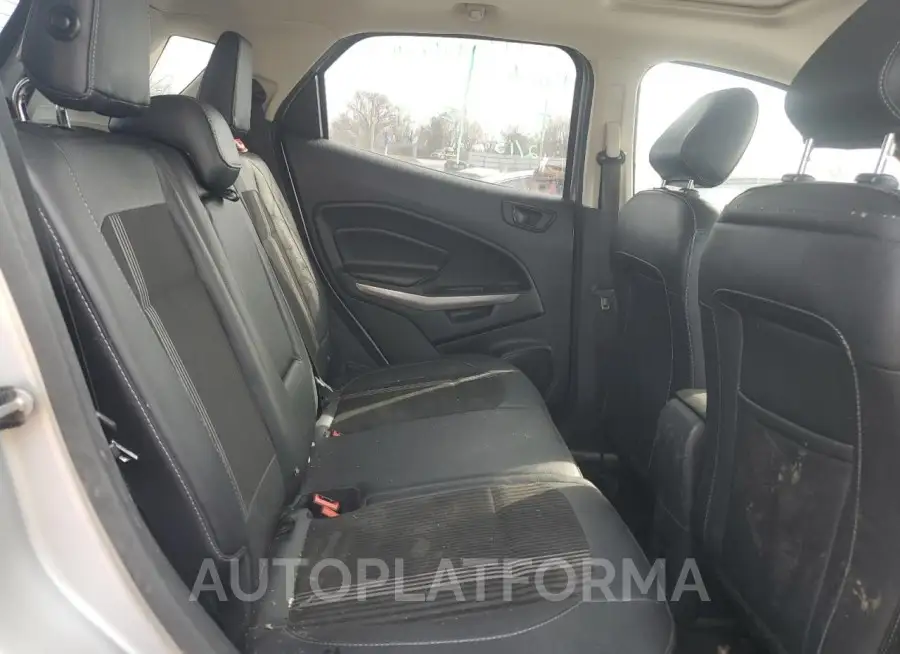 FORD ECOSPORT S 2021 vin MAJ6S3JL2MC412719 from auto auction Copart