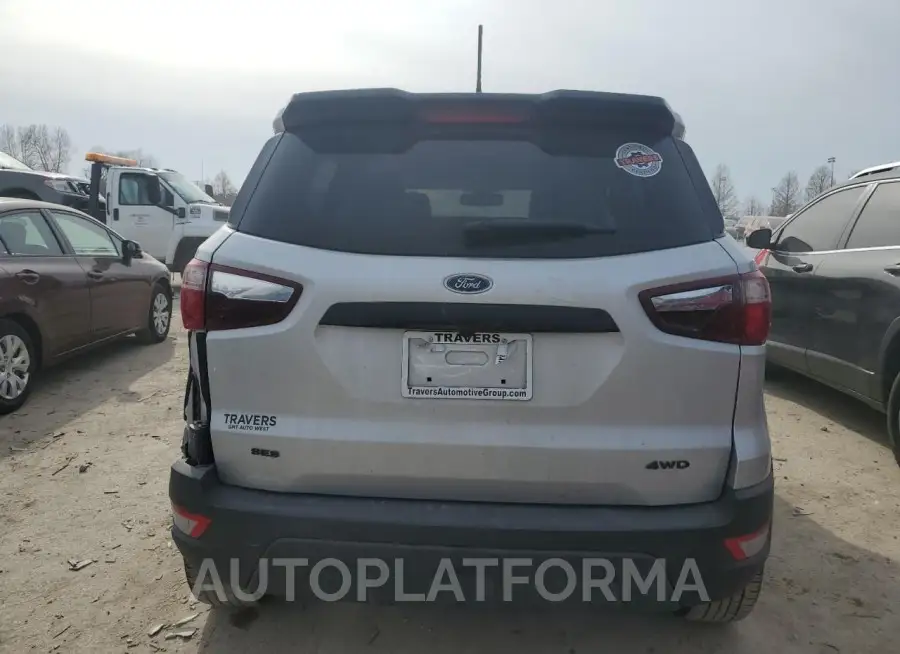 FORD ECOSPORT S 2021 vin MAJ6S3JL2MC412719 from auto auction Copart