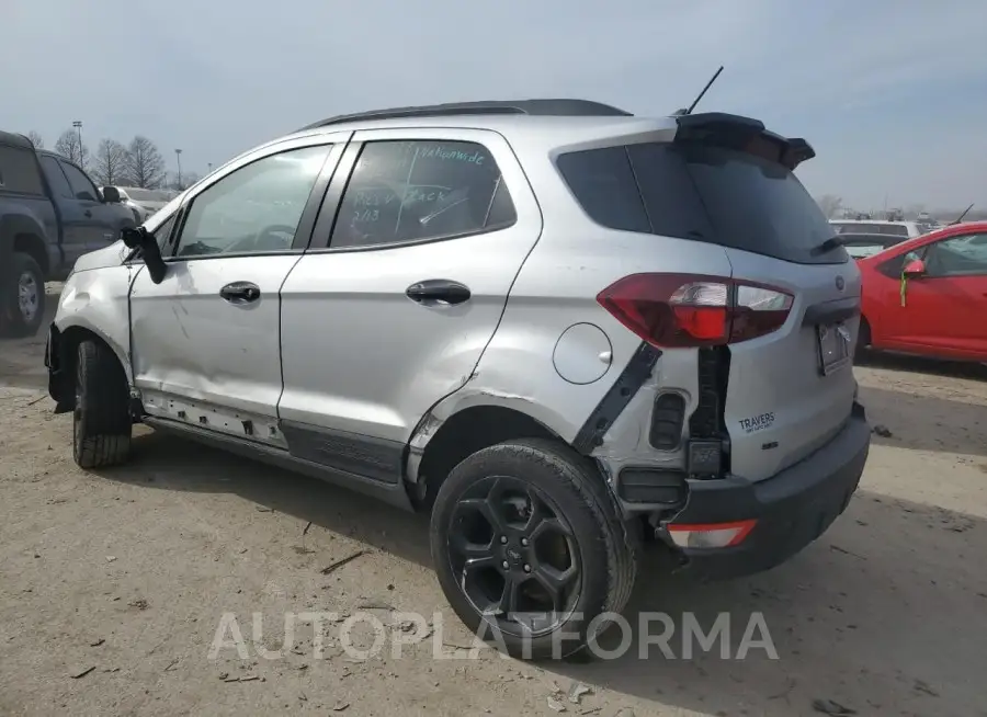 FORD ECOSPORT S 2021 vin MAJ6S3JL2MC412719 from auto auction Copart