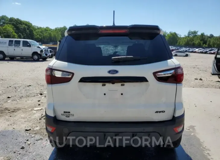 FORD ECOSPORT S 2021 vin MAJ6S3JL7MC404339 from auto auction Copart